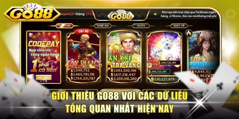 Giới thiệu Go88 với các dữ liệu tổng quan nhất hiện nay